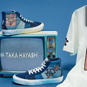 Vans Vault x Taka Hayashi OG Disney SK8-Hi Mickey Mouse 90th Anniversary